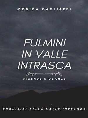 cover image of Fulmini in Valle Intrasca